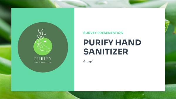 Purify Hand Sanitizer