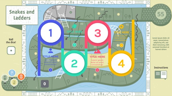SNAKES AND LADDERS | Genially