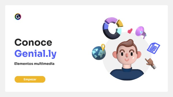 3. Conoce Genially | Elementos multimedia | Genially