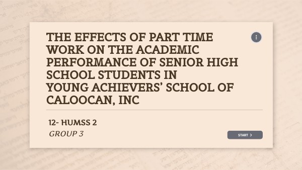 HUMANITIES THESIS | Genially