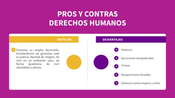 Cuales Son Las Ventajas Y Desventajas De Los Derechos Humanos