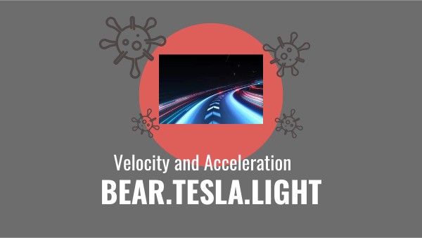 VELOCITY AND ACCELERATIONS OF DIFFERENT OBJECTS