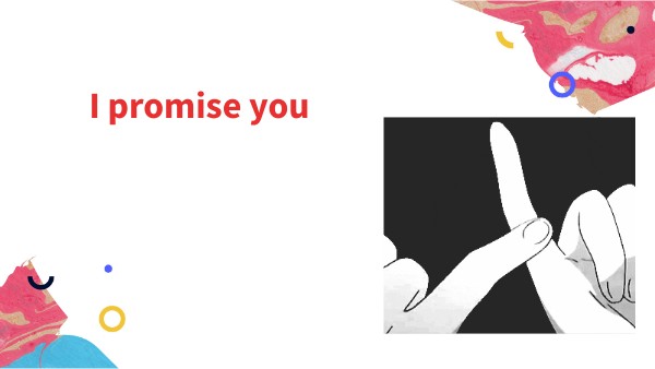 I promise