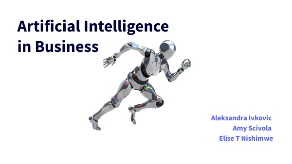 Ai Presentation | Genially