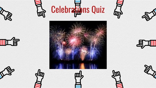 Celebrations interactive presentation | Genially