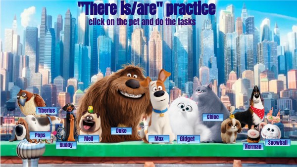 there is are secret life of pets | Genially