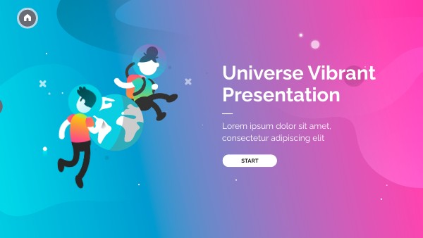 UNIVERSE VIBRANT PRESENTATION | Genially