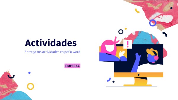Actividades Sesión 5 | Genially