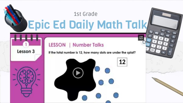13:3 st grade Math Talks | Genially