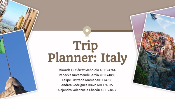 TRIP PLANNER | Genially