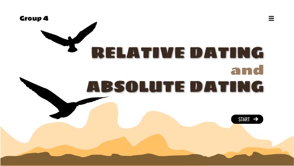 GROUP 4 - RELATIVE & ABSOLUTE DATING | Genially