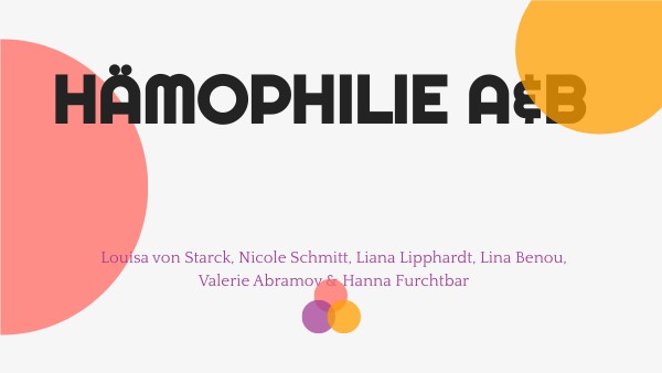 Was Ist Der Unterschied Zwischen Hämophilie A Und B view.genially.com