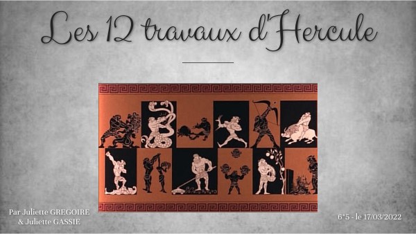 Les 12 travaux d'Hercule 2.0