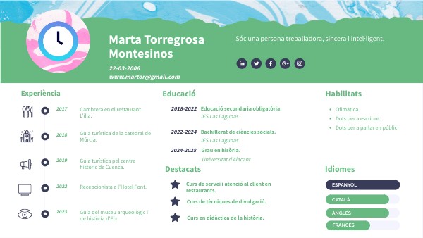 CV GENIAL | Genially