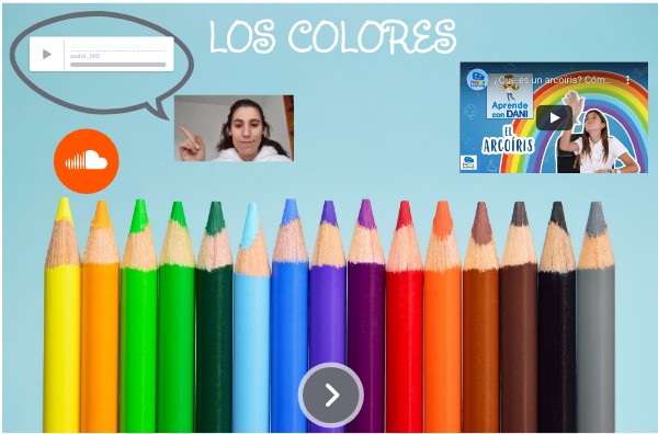 Los colores del arco iris | Genially