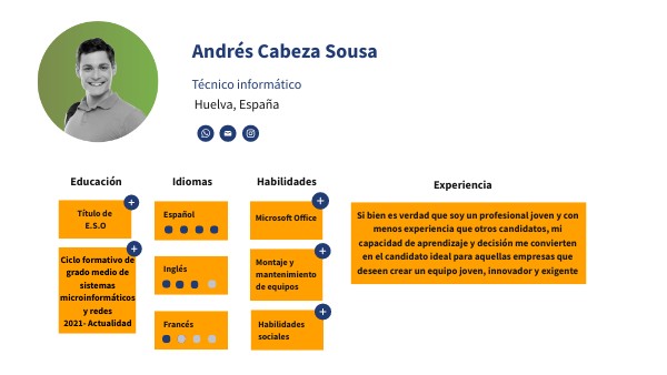 CV BÁSICO | Genially