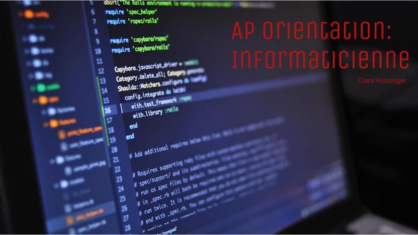 AP ORIENTATION | Genially