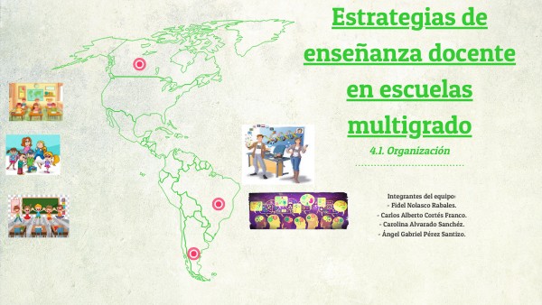 Estrategia de enseñanza docente en escuelas multigrado | Genially