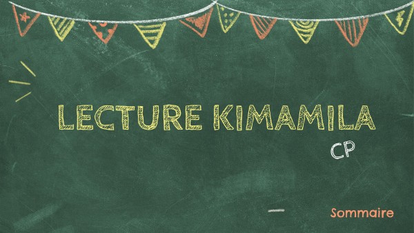 Kimamila Page De Garde KIMAMILA CP | Genially