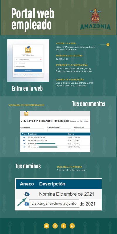 Portal web empleado