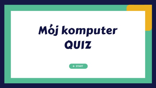 Mój komputer QUIZ | Genially