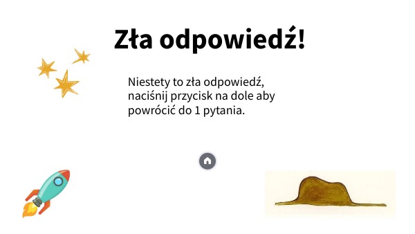 Mały Książe - Quiz | Genially
