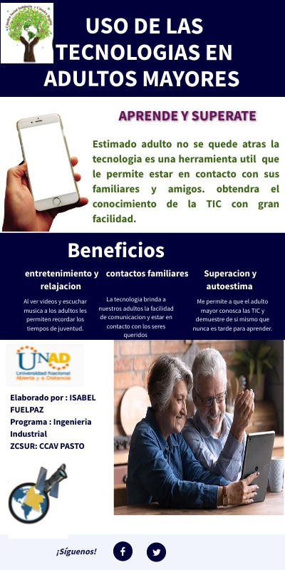TECNOLOGIA EN ADULTOS MAYORES