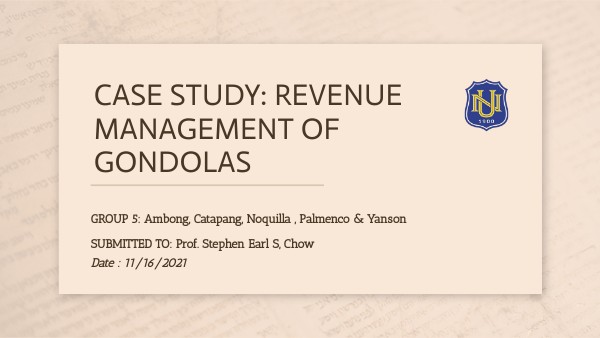 CASE STUDY PPT | Genially