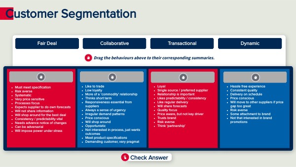 3.2 Customer Segmentation (Drag and Drop) | Genially