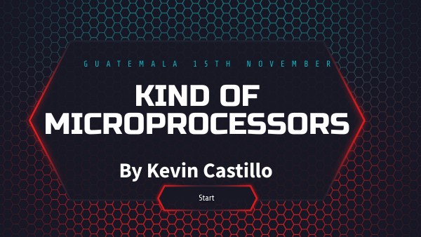 kinds of processors | Genially