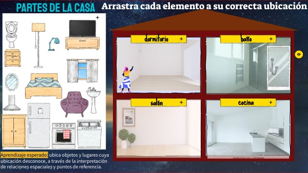 JUEGO PARTES DE LA CASA