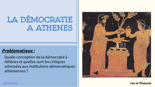 Democratie athenienne | Genially