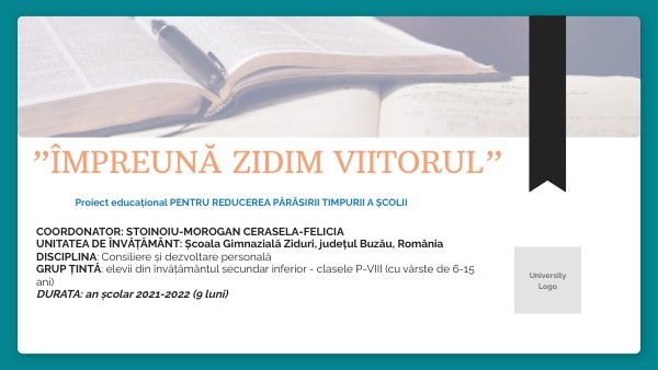 PROIECT EDUCATIONAL