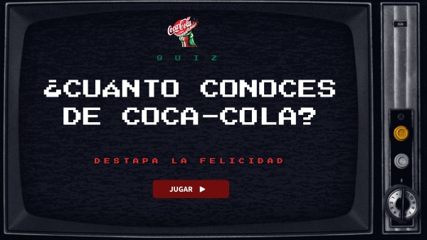 QUIZ COCA-COLA | Genially