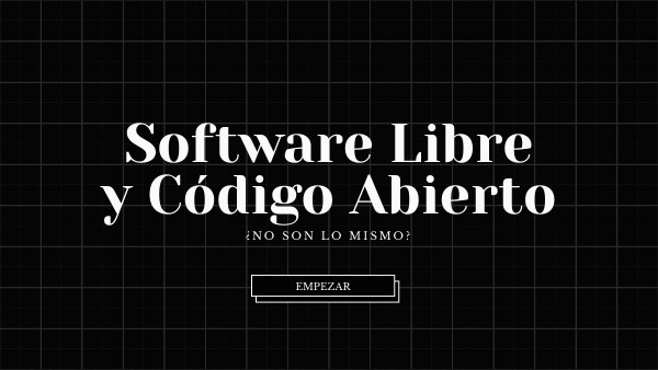 Software libre VS Código abierto