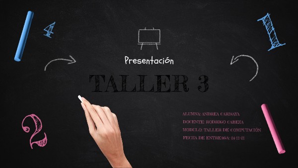 TALLER 3 - Andrea Carisaya | Genially