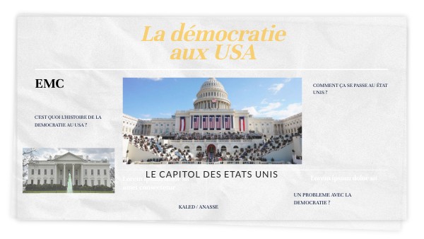 La démocratie USA | Genially
