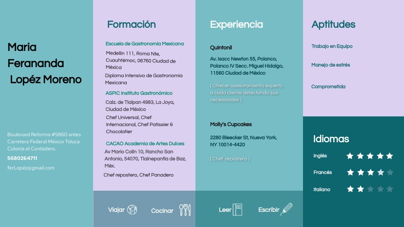 CV de fer