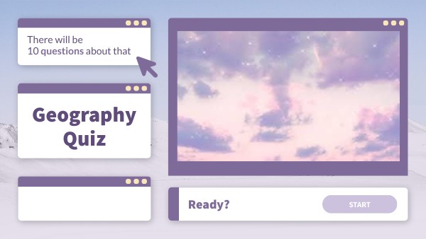 geography quizz | Genially