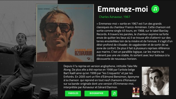 Paroles De Charles Aznavour Emmenez-moi Explication view.genially.com