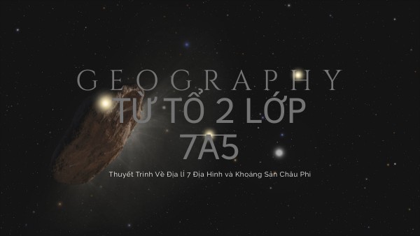 geography | Genially