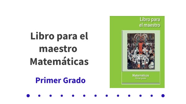 LIBRO PARA EL MAESTRO MATE