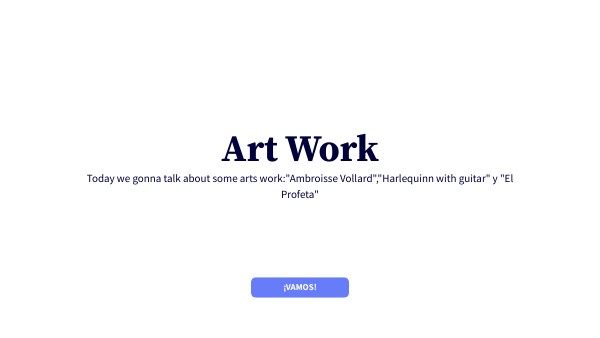 Art Work | Genially