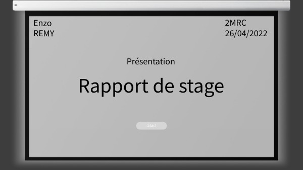 Rapport de stage auto école | Genially