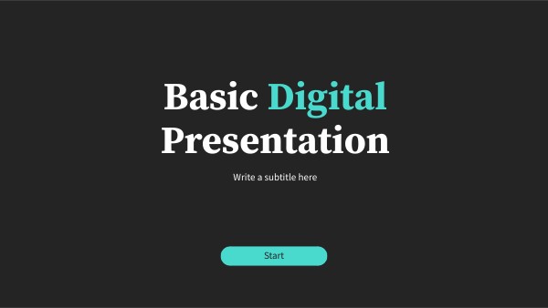 DIGITAL BASIC PRESENTATION | Genially