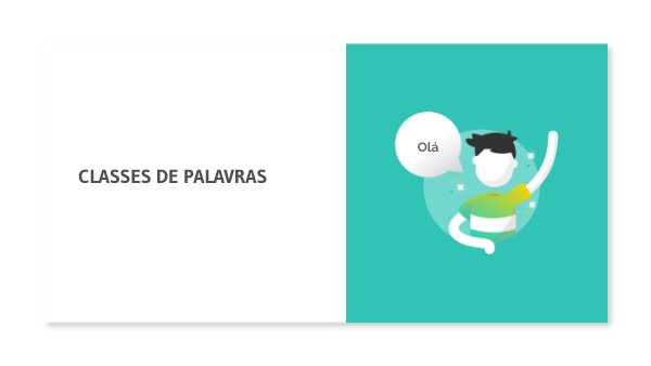 CLASSES DE PALAVRAS