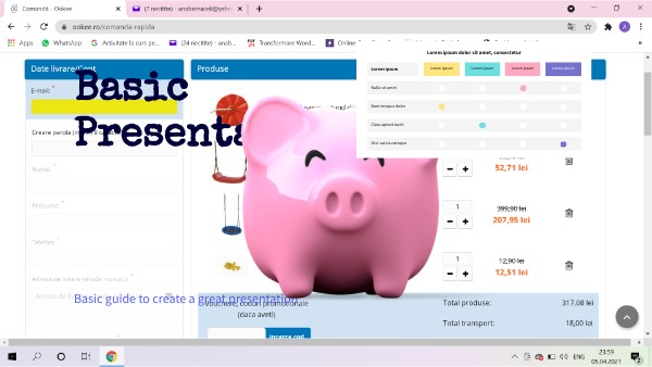 BASIC PRESENTATION | Genially