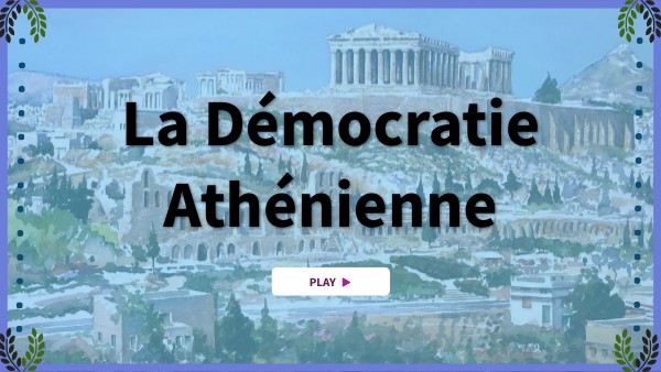 La Démocratie Athénienne