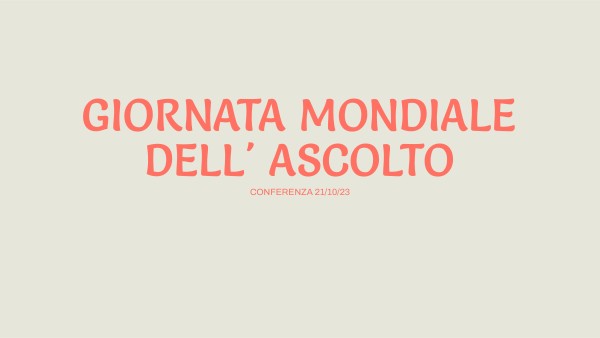 Presentazione minimal