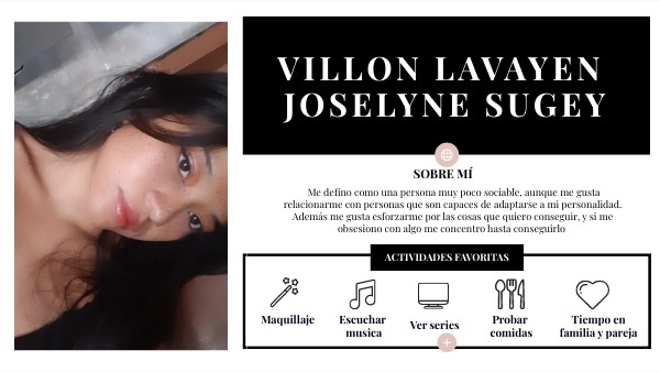 PRESENTACIÓN JOSELYNE VILLON